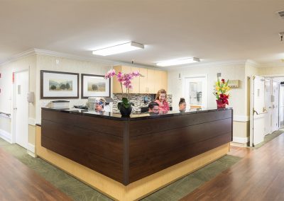 Mission Palms front desk